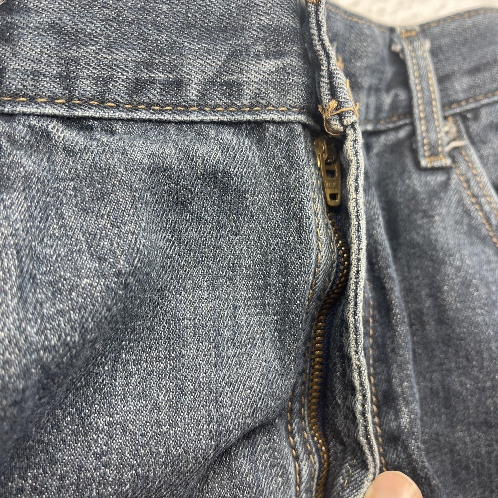 Levi's Jeans Mens 34x32 Blue 559 Denim Relaxed Straight Dark Wash actual 32x30 - Picture 8 of 16